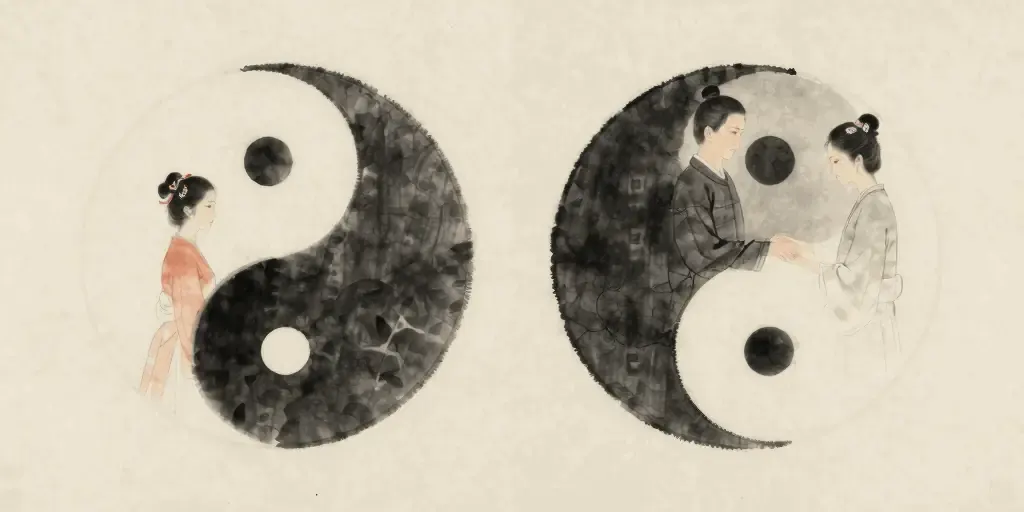 Bazi compatibility illustration